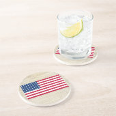 米国48は旗を主演します コースター (側面)