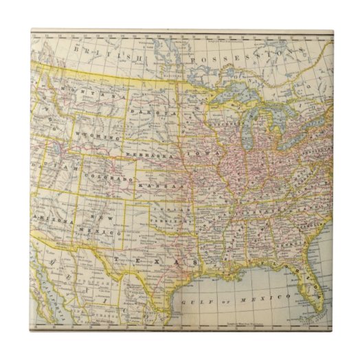 米国4 タイル (正面)