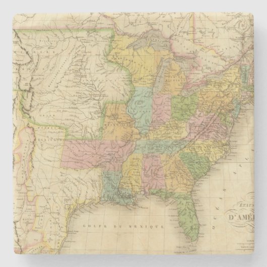 米国4 2 ストーンコースター (正面)