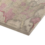 米国5の地図 カッティングボード (角)