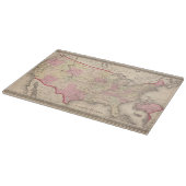 米国5の地図 カッティングボード (角)