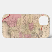 米国5の地図 Case-Mate iPhoneケース (裏面 (横))