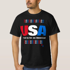 米国50州赤白青星 Tシャツ