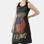 米国7月愛国心プライド国旗 エプロン (インサイチュ)