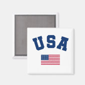 米国7月4日お祝い独立記念日1776 マグネット (正面/裏面)