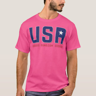 米国7月4日の銃 Tシャツ