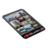 米国 – アメリカ合衆国 – オーランドフロリダ –  マグネット (右側)