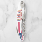 米国 – アメリカ合衆国 – 国旗 ソムリエナイフ (裏面)