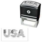 米国 – アメリカ合衆国 – 国旗 – 愛国心 セルフインキングスタンプ (インサイチュ)