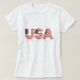 米国 – アメリカ合衆国 – 国旗 – 愛国心 Tシャツ
