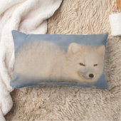 米国、アラスカ、キツネ ランバークッション (ブランケット)