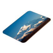 米国、アラスカ。デナリのマキンリー山 マグネット (左側)