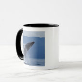 米国、アラスカ、Angoonのザトウクジラ(Megaptera マグカップ (正面左)