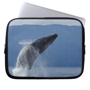 米国、アラスカ、Angoonのザトウクジラ(Megaptera ラップトップスリーブ