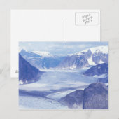 米国、アラスカ、Wrangell StエリアスNP、Leconte ポストカード (正面/裏面)