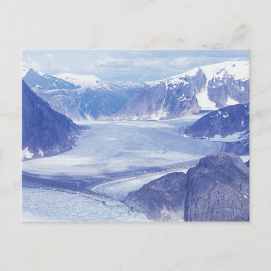 米国、アラスカ、Wrangell StエリアスNP、Leconte ポストカード (正面)