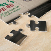 米国、アリゾナ、ウィリアムス: 古い巡洋艦のカフェ66 ジグソーパズル (側面)