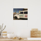 米国、アリゾナ、ウィリアムズ：クルーザーカフェ66歳 ポスター (キッチン)