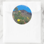 米国、アリゾナ。ザヒルズのサボテン ラウンドシール (バッグ)