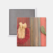 米国、アリゾナ、ツーソン：プレシディオ歴史地区 マグネット (正面/裏面)