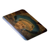 米国、アリゾナ。浸食を示す蹄形の曲げ マグネット (右側)