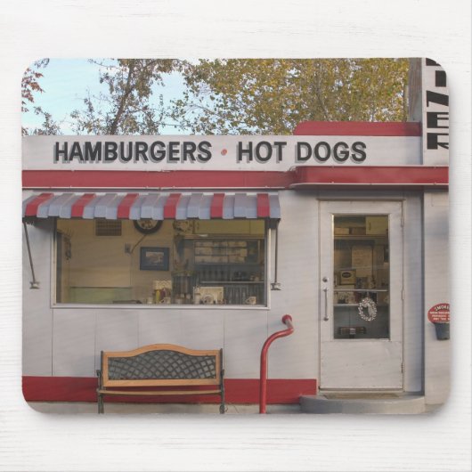 米国、アリゾナ、Bisbee: Dellの影があるモーテル、すべての2 マウスパッド (正面)