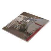 米国、アリゾナ、Bisbee: Dellの影があるモーテル、すべて タイル (側面)