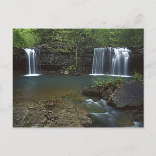 米国、アーカンソー州、オザーク州 – 聖フランシス・ナショナル ポストカード (正面)