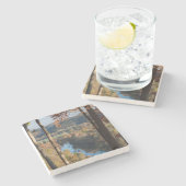 米国、アーカンソー、ウォー·イーグル、ホッブス·州·パーク ストーンコースター (横)