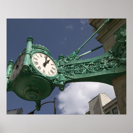 米国、イリノイ州、シカゴ：ループ：北州 ポスター (正面)