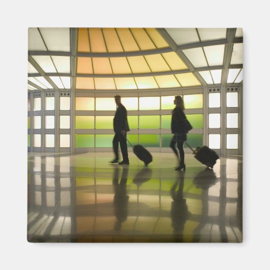 米国、イリノイ、シカゴ：オヘア国際的 マグネット (正面)