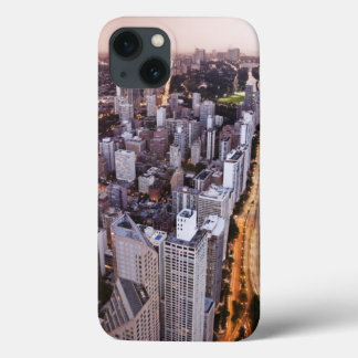 米国、イリノイ、シカゴ、湖の空中表示 iPhone 13ケース