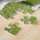 米国、イリノイ、ワシントン、バセットポートレート ジグソーパズル (側面)