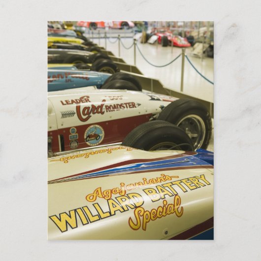 米国、インディアナ、インディアナポリス: インディアナポリスモーター3 ポストカード (正面)