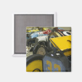 米国、インディアナ、インディアナポリス：インディアナポリス(MOTOR 5) マグネット (正面/裏面)