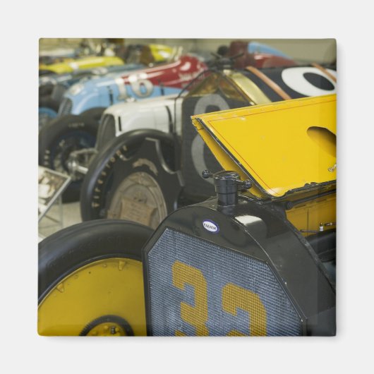 米国、インディアナ、インディアナポリス：インディアナポリス(MOTOR 5) マグネット (正面)