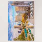 米国，インディアナ，インディアナポリス ジグソーパズル (縦)