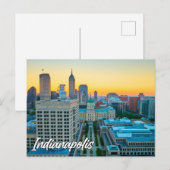 米国，インディアナ，インディアナポリス ポストカード (正面/裏面)