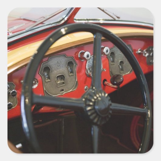 米国，インディアナ，オーバーン：オーバーン，コード，デュエゼンバーグ2 スクエアシール (正面)