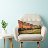 米国、インディアナ。 北のMudsonの鉄道博物館 ランバークッション (椅子)