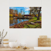 米国，インディアナ，白内障滝州レクリエーション ポスター (キッチン)