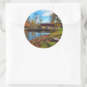 米国，インディアナ，白内障滝州レクリエーション ラウンドシール (バッグ)