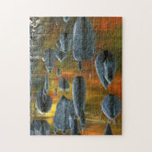 米国、ウェストバージニア、スプルースノブ-セネカロックス3 ジグソーパズル (縦)