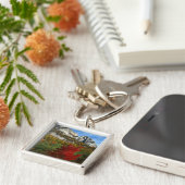 米国、ウェストバージニア、スプルースノブ-セネカロックス キーホルダー (側面)