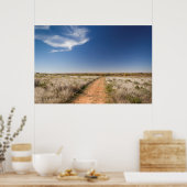 米国、オクラホマ州、ブラックケトル国家草原 ポスター (キッチン)