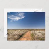 米国、オクラホマ州、ブラックケトル国家草原 ポストカード (正面/裏面)