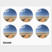 米国、オクラホマ州、ブラックケトル国家草原 ラウンドシール (シート)