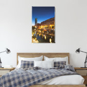 米国、オクラホマ、オクラホマシティー、ブリックタウン キャンバスプリント (インサイチュ (寝室))