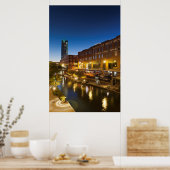 米国、オクラホマ、オクラホマシティー、ブリックタウン ポスター (キッチン)