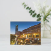 米国、オクラホマ、オクラホマシティー、ブリックタウン ポストカード (スタンド正面)